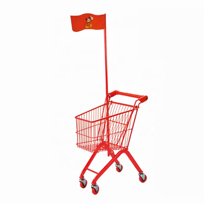 Carretilla de acero del carro de la compra de los niños de los niños del bebé de la carretilla de las nuevas compras de la manija