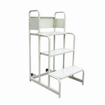 Escalera multifuncional del camión de las escaleras de la capa del polvo del camión de mano de la escalera de Warehouse del supermercado